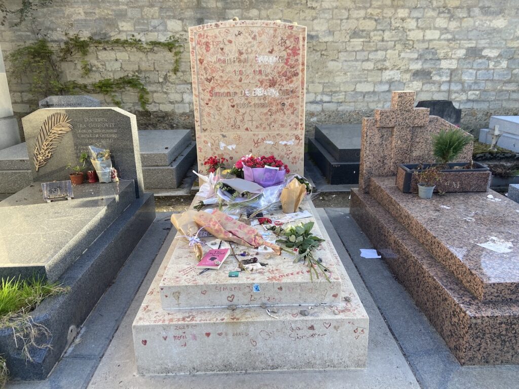 tombe simone de beauvoir